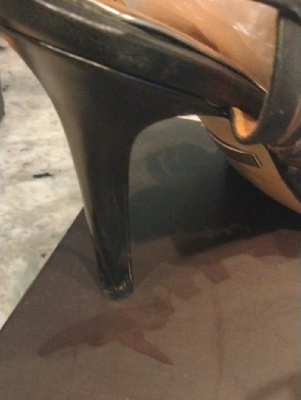 Badgley Mischka black laser